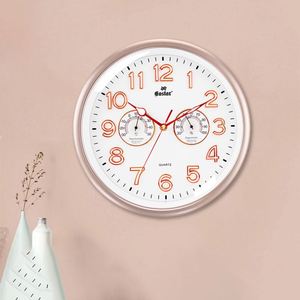 Custom Explosive Living Room Nordic Light Luxury Decorative 3D <b>Digital</b> Temperature and Humidity Luminous <b>Wall</b> <b>Clock</b> - Product Image 2