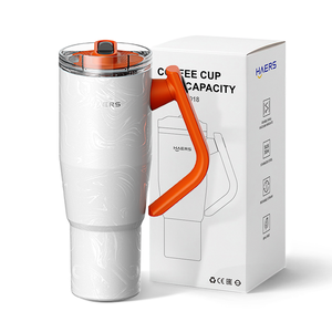 Borraccia Termica da Asporto con Cannuccia 32oz 40oz, Tazza Isolante in Acciaio Inossidabile Personalizzabile - Product Image 1