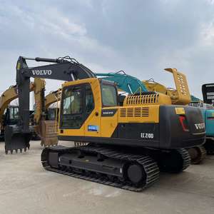 Excavadora de oruga Volvo EC210D de importación original usada en buen estado EC210BLC EC210B EC210DL EC240BLC EC290BLC EC300 para Venta barata - Product Image 1