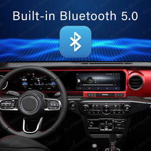 ACARDASH nouveau Design double écran Carplay cluster numérique et unité principale de <span class=keywords><strong>Console</strong></span> multimédia <span class=keywords><strong>Android</strong></span> pour Jeep Wrangler 2018-2022 - Product Image 5