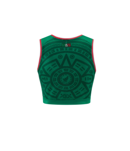 Nuevo Diseño de Camisetas de Fútbol para <span class=keywords><strong>Mujer</strong></span>, Selección Nacional de Brasil, Top Corto sin Mangas, Alta Elasticidad, Ropa Deportiva, Jersey de Fútbol para Chicas, a la Moda - Product Image 6