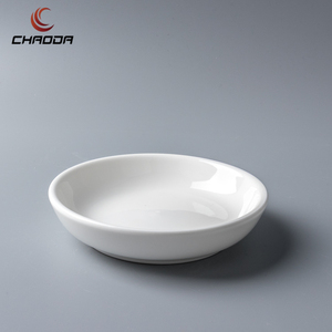 Assiettes rondes en céramique de 3 pouces pour sauce soja et <span class=keywords><strong>vinaigre</strong></span>, écologiques, en porcelaine, pour la maison, l'hôtel, le restaurant - Product Image 3