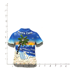 Imanes de Resina 3D Personalizados para Refrigerador, Recuerdo de Punta Cana, República Dominicana, Tema de Playa, Imán de Resina para Refrigerador para el Hogar - Product Image 6