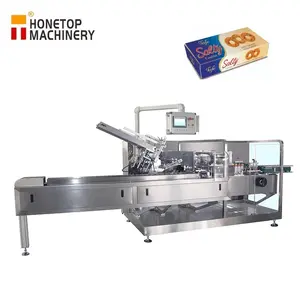 Honetop Fully Automatic Multi head Hot Milk Automatic carton box packing machine for healthcare industry