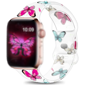 <span class=keywords><strong>Correa</strong></span> de Reloj Deportiva de Silicona de Lujo Personalizada, Transpirable, con Cierre de Mariposa, <span class=keywords><strong>Correa</strong></span> de TPU <span class=keywords><strong>Transparente</strong></span> <span class=keywords><strong>para</strong></span> Reloj Serie 8 7 SE 6 5 4 3 - Product Image 2