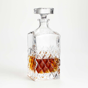 Decantador de Vino de Cristal Transparente de 750 ml, Diseño Clásico, Estilo Transparente, Ecológico, para Fiestas - Product Image 4