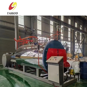 Chaudières à vapeur industrielles <span class=keywords><strong>de</strong></span> 1 à 10 tonnes pour systèmes <span class=keywords><strong>de</strong></span> chauffage fonctionnant au <span class=keywords><strong>gaz</strong></span> <span class=keywords><strong>de</strong></span> pétrole liquéfié et au diesel ; Montables sur châssis. - Product Image 2