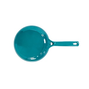 Poêle à frire en fonte à manche long unique, fond plat, pour steak, certifiée FDA LFGB, compatible induction, <span class=keywords><strong>gaz</strong></span>, four et barbecue - Product Image 5
