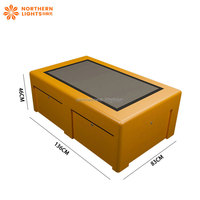 Table tactile 3D interactive équipement de terrain de jeu intérieur pour enfants brosse magique peinture expérience parc d'attractions projecteur