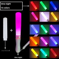 Bâtons lumineux LED ultra-lumineux télécommandés DMX512 pour événements festifs et concerts, avec logos personnalisés pour une utilisation en intérieur/extérieur