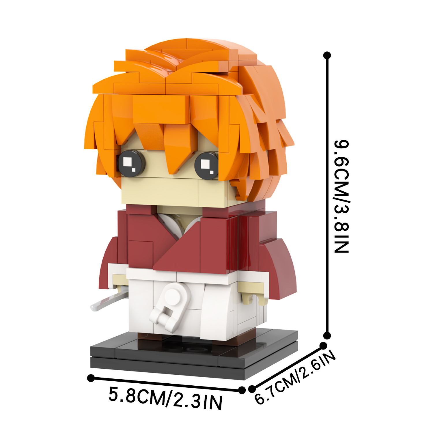 KENSHIN スクエアフォト VTS TOYS VM-043B Rurouni Kenshin Himura Kenshi 1/6 Scale