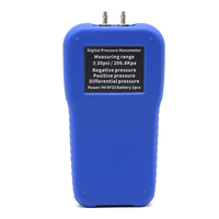 Manomètre numérique différentiel en acier inoxydable 30 PSI, détecteur de pression d'air et de gaz, kit de précision TM510