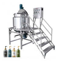 Mélangeur 500L pour la fabrication de shampoing, homogénéisateur de détergent liquide, cuve de mélange, mélangeur de liquides de lavage