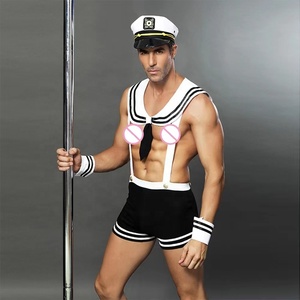 Nude Man Costume - Sexy Adult Role Play Jumpsuit