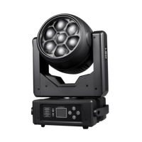 Mini LED Moving Head Licht für DJ-Partys und Events 7x40 RGBW Bühnenlicht mit DMX512-Steuerung IP33 8000 Lumen