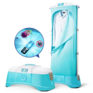 New brand house commercial using ptc heating waterproof baby adult pink blue electric clothes spin portable cloth dryer