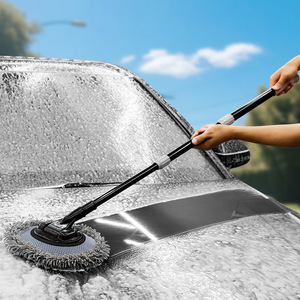 Lanbowang Car Wash <b>Mop</b> Chenille Telescopic Detachable For Vehicle <b>Cleaning</b> - Product Image 1