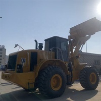 Chargeuse sur pneus d'occasion CAT966H, capacité nominale de 6 tonnes, 195 kW, origine Japon, CE