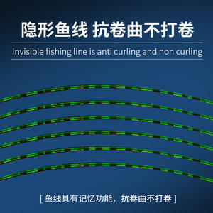 Juego de Líneas de Pesca Invisibles Boyuan Spotted 3.0, 0.286mm, Monofilamento de Alta Resistencia, Línea Principal para Estanques y Embalses - Product Image 5