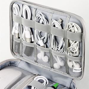 Digital <b>Accessories</b> Electronics Organizer <b>Bag</b> Waterproof Carrying Pouch Electronics Storage <b>Bag</b> Travel Universal Cable Organizer - Product Image 2