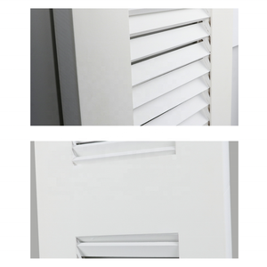 Phòng ngủ tủ quần áo gỗ <span class=keywords><strong>Bypass</strong></span> tủ quần áo cửa cuốn Con lăn louvered Cửa màn trập - Product Image 4