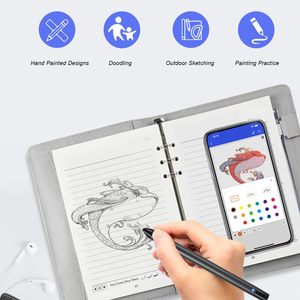 Juego de Escritura con Sincronización IA, Incluye Bolígrafo Inteligente, Cuaderno, Uso con Aplicación para Tomar Notas, Grabar y Almacenar - Product Image 4