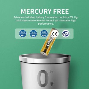แบตเตอรี่อัลคาไลน์ AA LR6 1.5V ยี่ห้อ GMCELL ขายดี สำหรับของเล่น รีโมทคอนโทรล และเครื่องใช้ไฟฟ้าในบ้าน - อายุการเก็บรักษา 5 ปี - Product Image 4