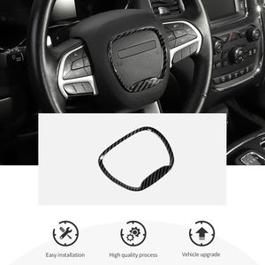 Central Control Steering Button <b>Frame</b> Trim for Challenger/Durango/Charger 2015-2025 Black Interior Accessory - Product Image 5