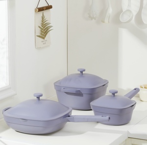 Die Cast Aluminum <strong>Wok</strong> Skillets Pan <strong>Non</strong> <strong>Stick</strong> Saute Fry Pans Set - Product Image 3