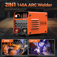 FEIFANKE ARC140-Mini Nouvelle soudeuse à l'arc portable ultra-légère 3KG 110V DC avec moteur IGBT 140A pour soudage DC