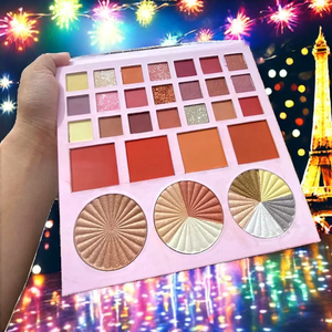 Fard à paupières en poudre sèche cosmétique personnalisable pour votre marque – 40 couleurs minérales, waterproof, longue tenue, haute pigmentation, blush et illuminateur - Product Image 2
