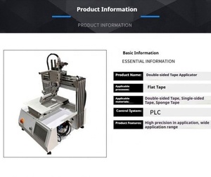 Máquina Automática <span class=keywords><strong>de</strong></span> Aplicación <span class=keywords><strong>de</strong></span> Adhesivo TEBAK, Cinta Adhesiva <span class=keywords><strong>de</strong></span> Doble Cara, Adhesivo 3M, Máquina Etiquetadora <span class=keywords><strong>de</strong></span> Superficies Planas - Product Image 5