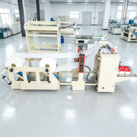 Máquina Automática para Hacer Rollos de Papel Higiénico, Línea de Producción de Papel Facial