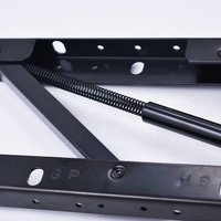 Table basse pliante avec plateau à thé, charnières à ressort robustes pour support relevable pliable, bureau d'étude, charnière fonctionnelle réglable