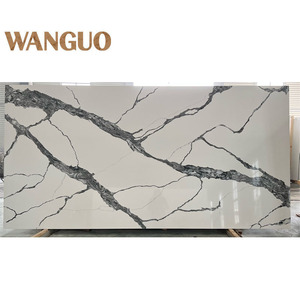 Bán buôn nhà máy bàn thiết kế trắng tấm thạch anh Tấm Đá nhân tạo - Product Image 2