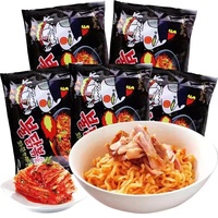 Hot Selling Korean Instant Noodle Food Hot Chicken Spicy Flavor Roasted
