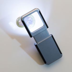 Wholesale Lot Portable LED Magnifier, <b>Slide</b> Out Automatic Light Reading Aid, Ideal for Travel, Home, Office Essentials - Product Image 6