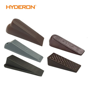 Butée de porte Hyderon en plastique à fixation au sol anti-collision avec adhésif, installation facile - Product Image 3