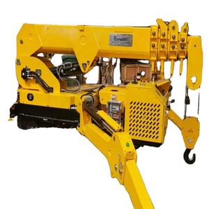 Mini grúa móvil araña brazo largo 10/12/14/15/16/18/20t Mini Crawler <span class=keywords><strong>Spin</strong></span> Kraan con cesta de hombre y Jib con control remoto - Product Image 2
