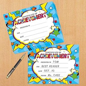 Nouveau certificat de récompense certificats 30 pièces pour les <span class=keywords><strong>fournitures</strong></span> pour étudiants diplômés de la rentrée scolaire - Product Image 3