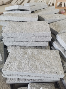 Dalles de <span class=keywords><strong>pierre</strong></span> naturelle en granit, pierres de pavage fendues, pierres de <span class=keywords><strong>bordure</strong></span>, revêtements muraux, panneaux de parement, épaisseur 20-30 mm, 25x50 cm - Product Image 1