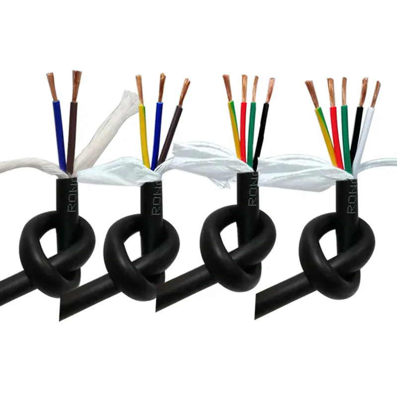Öl- und abrosionsbeständiges PVC-Kabel hochflexibles Drag-Ketten-Kabel