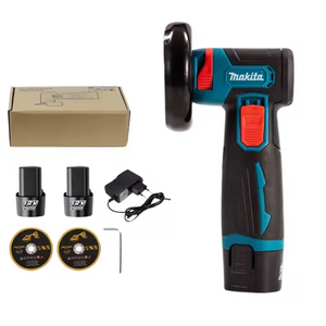 Polisseuse portative sans fil 12V, <span class=keywords><strong>petite</strong></span> machine à polir manuelle pour le bricolage, mini-<span class=keywords><strong>meuleuse</strong></span> d'angle rechargeable sans fil - Product Image 1