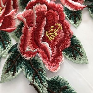 Tự làm Rhinestone đính cườm sequin ren thêu đính thêu vá vải quần áo hoa chim cho quần jean - Product Image 4