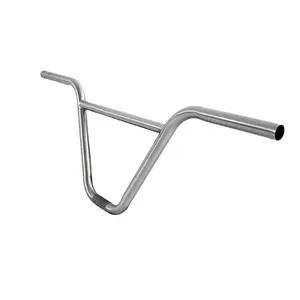 Harga Pabrik Kustom Kualitas Tinggi Titanium Alloy Bmx Handle Bar 2 Pieces Setang Bmx Bar dengan OEM Ukuran Kustom untuk MTB dan BMX