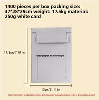 Enveloppe personnalisée épaissie de 0.5mm d'épaisseur imperméable à l'eau auto-adhésif en papier kraft sac enveloppe de marque pour envoi express transfrontalier