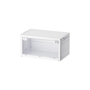Clothing Organizer Folding <b>Storage</b> Box Rectangle Transparent Portable For Clothes And Quilts Standing Type - Product Image 5