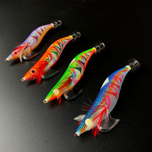 Señuelo de pesca de agua salada GAMA Japan Yo-Zuri 2026, 15G/20G, cebo artificial de camarón de madera <span class=keywords><strong>EGI</strong></span>, anzuelo para calamar, señuelo para pesca de pulpo en el mar. - Product Image 6