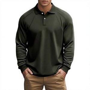 Wholesale 100% Cotton Woven Men's Long Sleeve Shirt Turn-<b>down</b> Collar Business Casual Solid 240g Quick Dry Anti-Pilling - Product Image 4