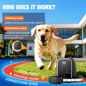 Sistema de Valla Inalámbrica Eléctrica para Perros Más Vendido para Exteriores - Product Image 6